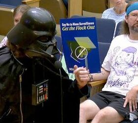 darth vader roasts flock cameras at san diego council, Image City of San Diego