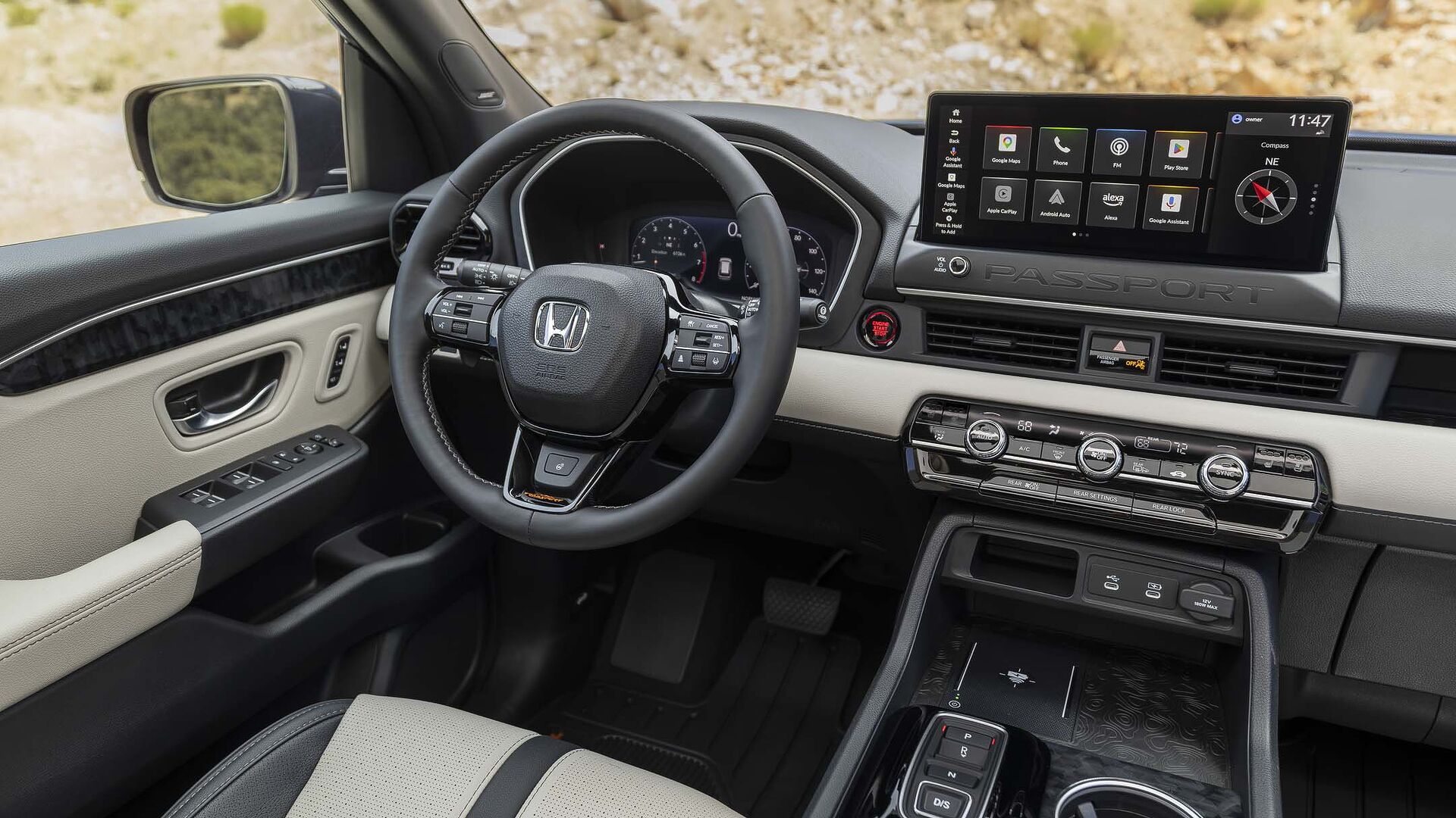 Руль и мультимедиа Honda Passport TrailSport 2027