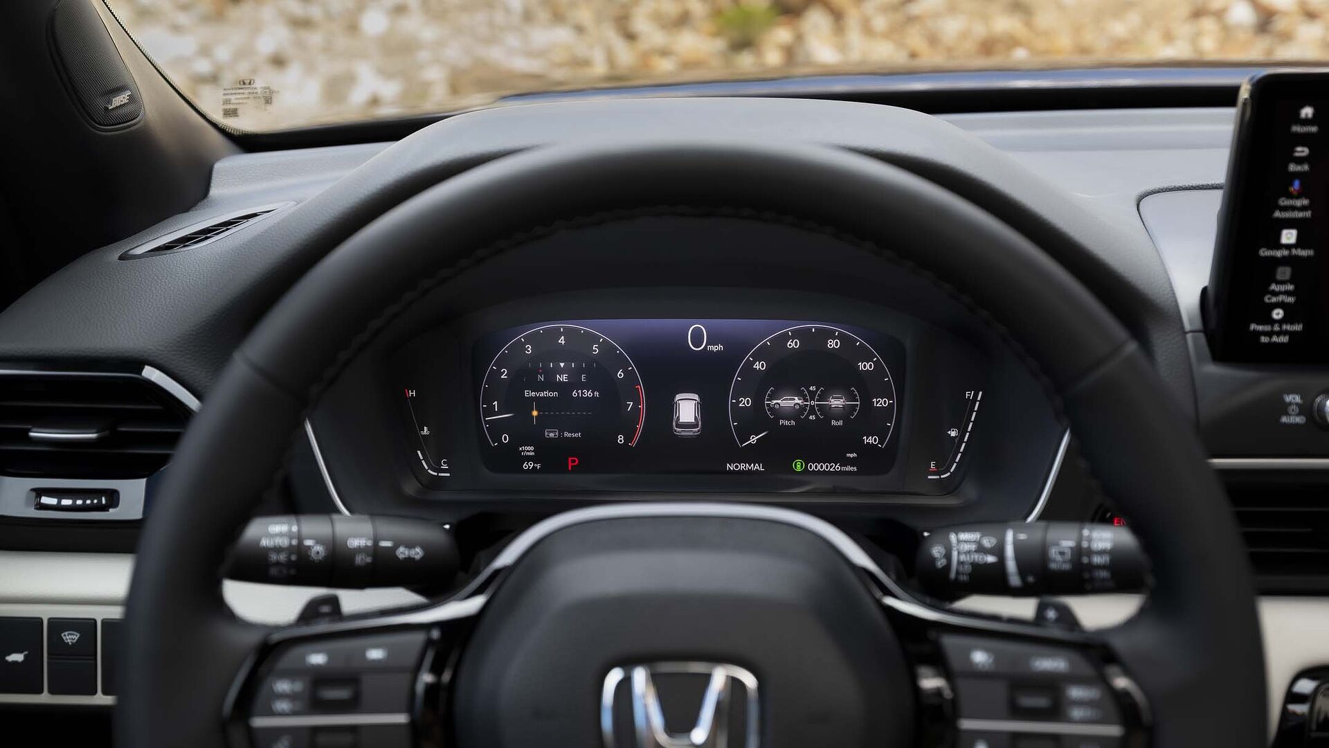 Цифровая приборная панель Honda Passport 2027