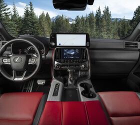 lexus refines its flagship 2027 lx suv with new tech and packages
