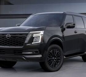 2027 Nissan Armada Forgets What Color Looks Like With Dark Armor Pack