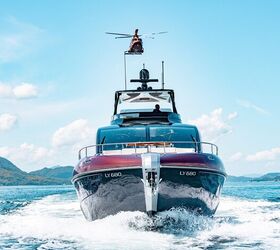 the 68 foot lexus luxury yacht has officially left the harbor