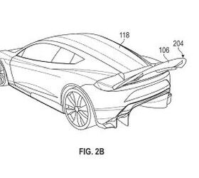 tesla roadster patent reveals an active rear wing