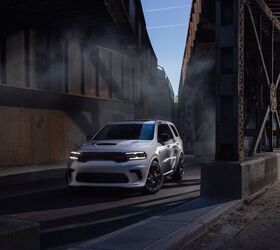 2027 Durango Hellcat Debuts Smokescreen Paint and Petrol Blue Interior