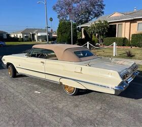 1963 chevrolet impala convertible for sale