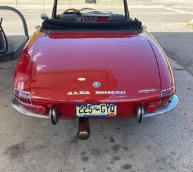 1969 alfa romeo spider base for sale