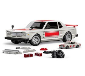 Hot Wheels and Mattel Launch 833-Piece 1971 Nissan Skyline GT-R Kit