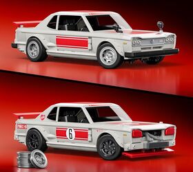 hot wheels and mattel launch 833 piece 1971 nissan skyline gt r kit