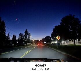 Nighttime footage from the A900 is incredibly clear.