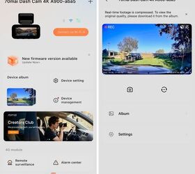 dash cam review 70mai 4k a900