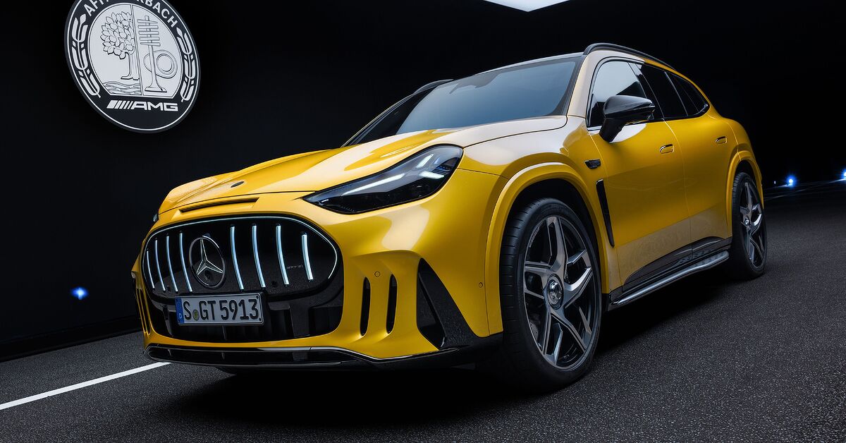 Mercedes-AMG Unveils 1,153-HP Electric AMG GT SUV