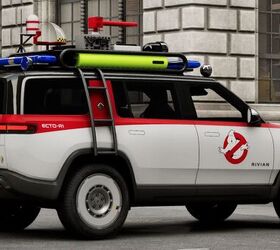 Rivian Turns SUV Into Ghostbusters Tribute Truck In Time For Halloween