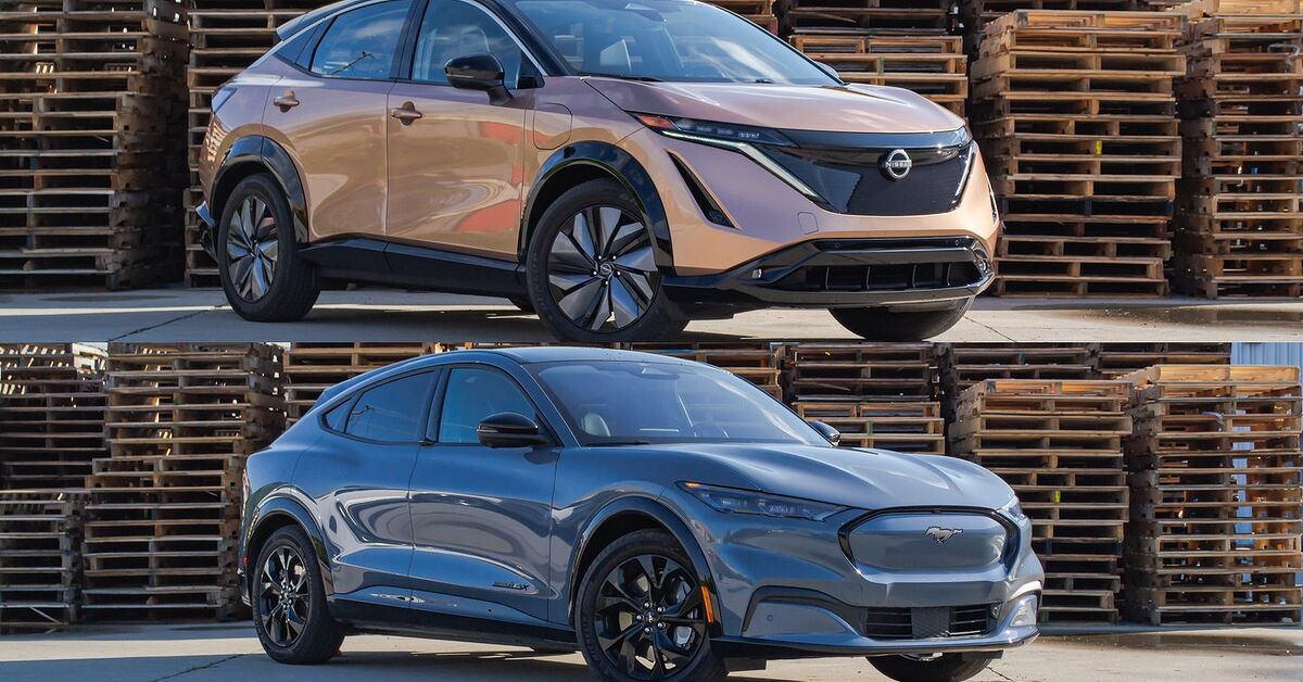 2023 Nissan Ariya Vs 2023 Ford Mustang Mach-E | Nissan Ariya Forum