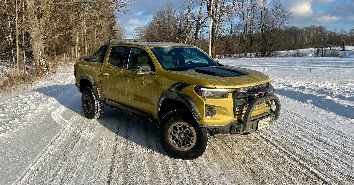 2023 Chevrolet Colorado ZR2 Desert Boss in desert terrain