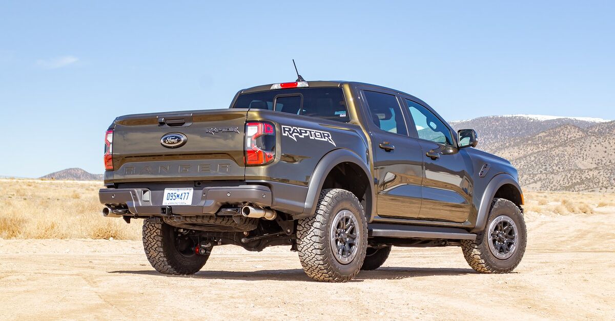 Here's Why the 2024 Ford Ranger Raptor Has a Unique Rear Suspension ...
