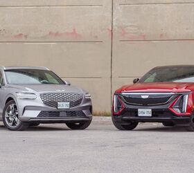 Cadillac Lyriq Vs Genesis Electrified GV70 Comparison | AutoGuide.com