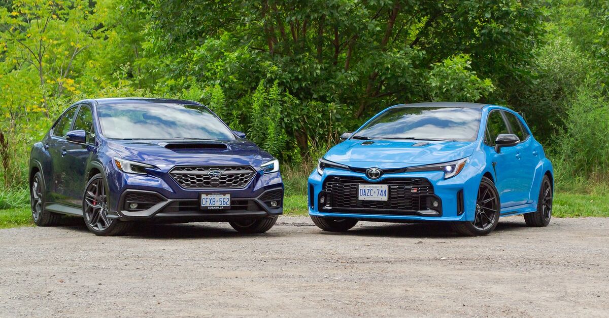 Subaru WRX TR vs Toyota GR Corolla Comparison